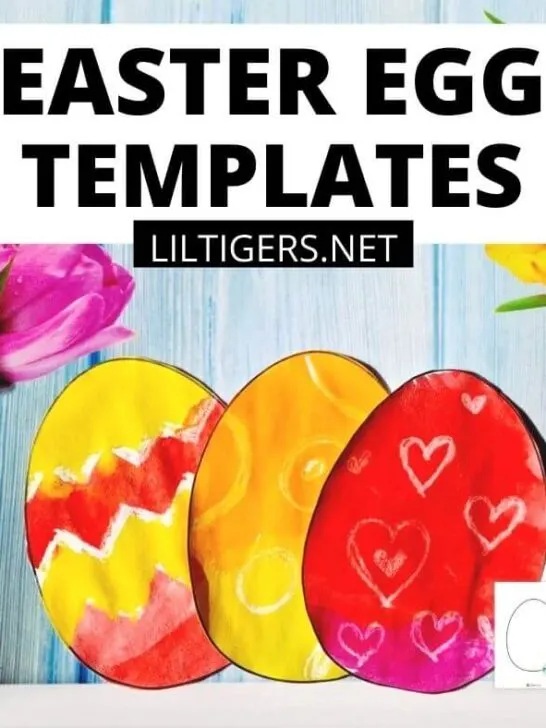 free printable easter egg templates