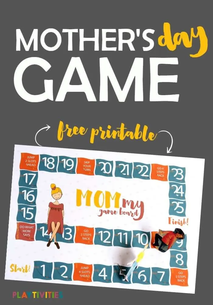 free printable mother's day game