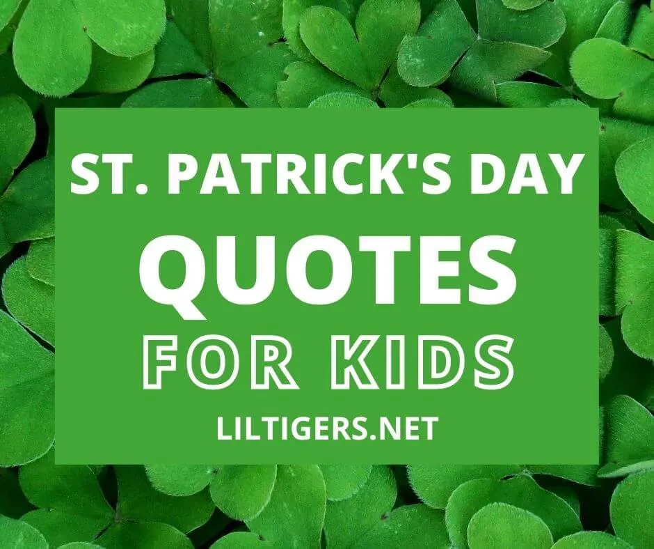 st. Patrick's day quotes for kids