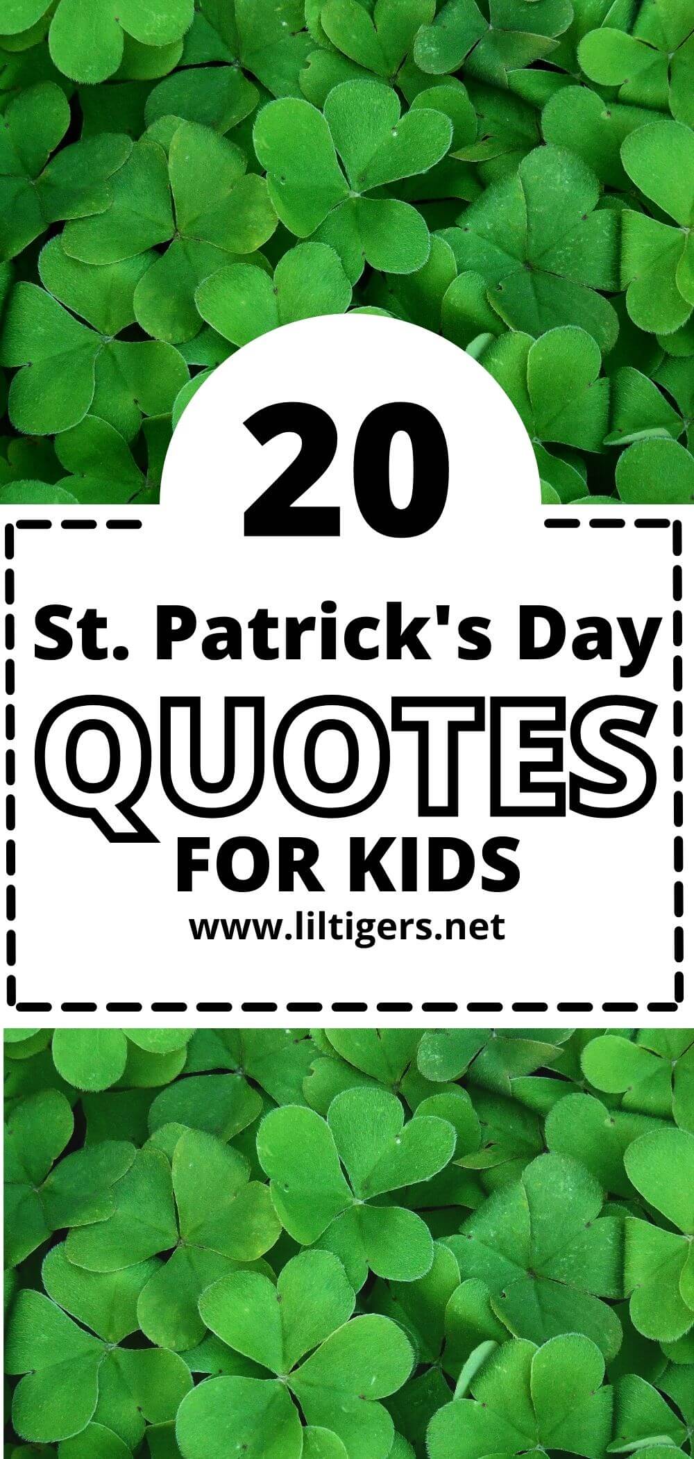 30 Best St. Patrick's Day Quotes for Kids Lil Tigers