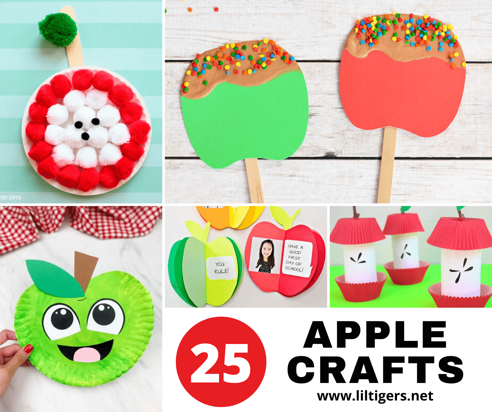25 apple crafts
