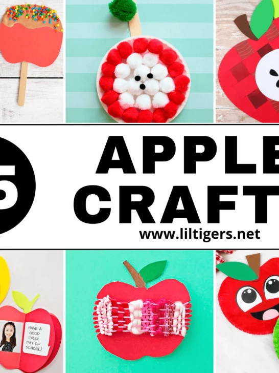 preschool apple crafts
