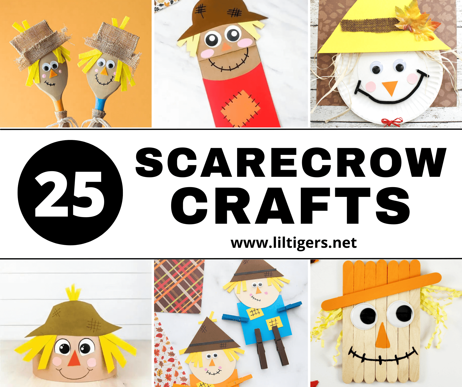 simple scarecrow crafts for preschoolers