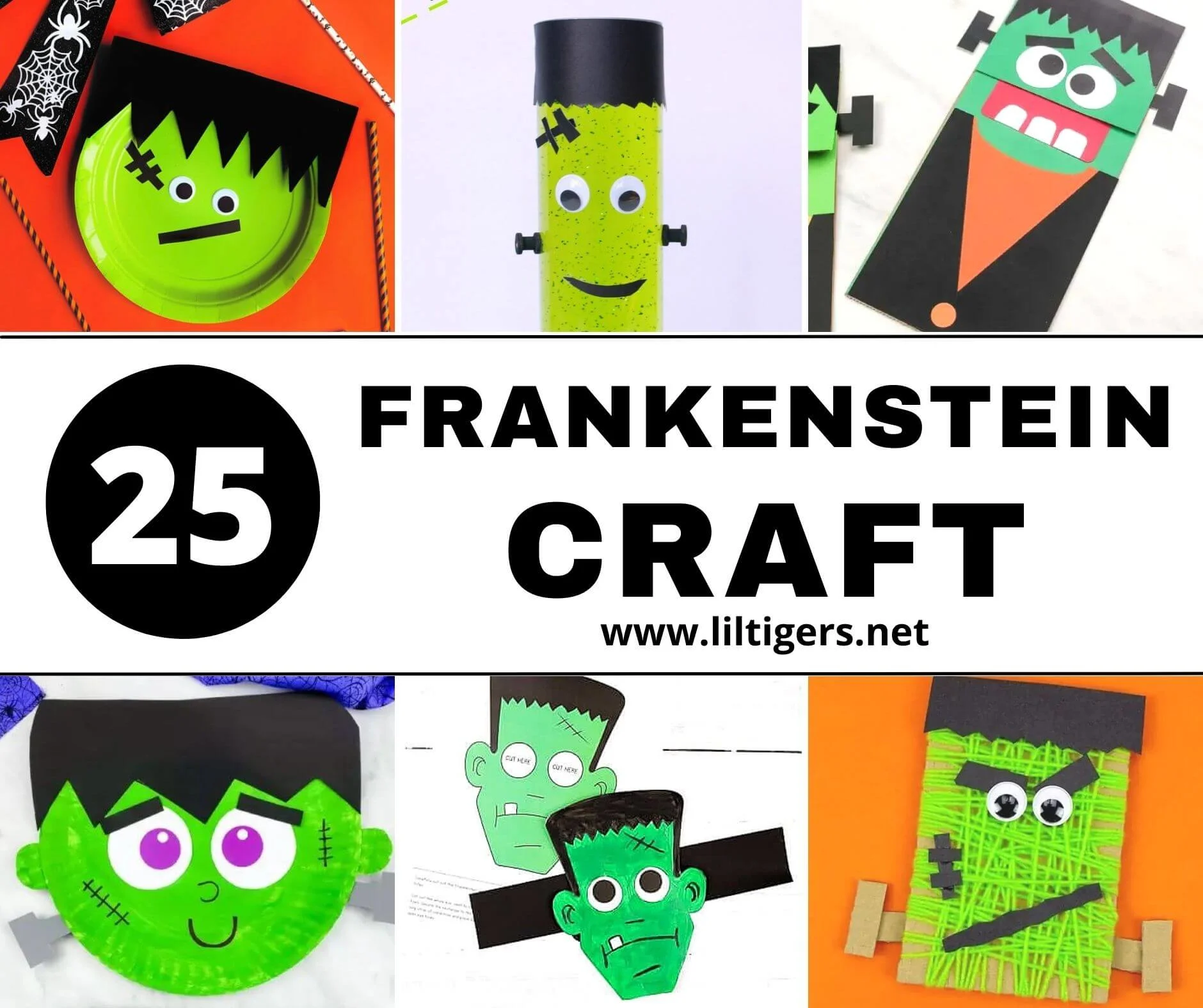 25 Spooky Frankenstein crafts for kids