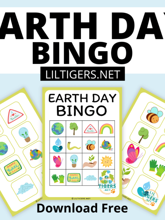 free printable earth day bingo for kids