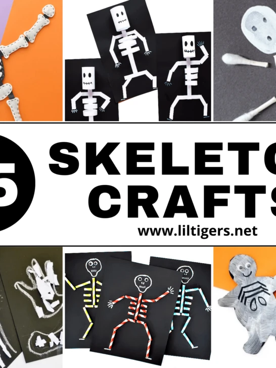 25 fun skeleton crafts for preschoolers