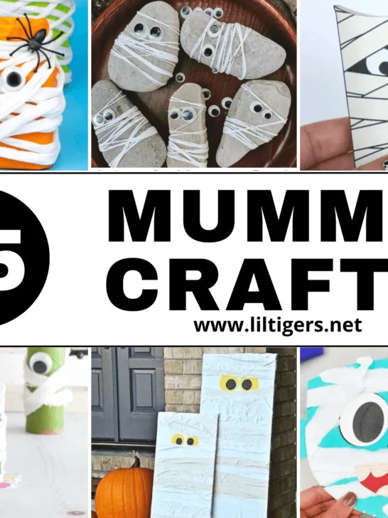 easy mummy crafts for preschoolers