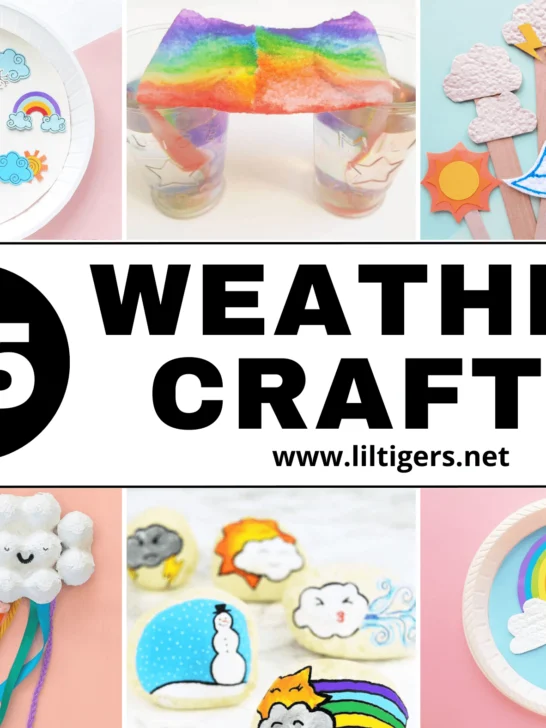 simple weather crafts for kids