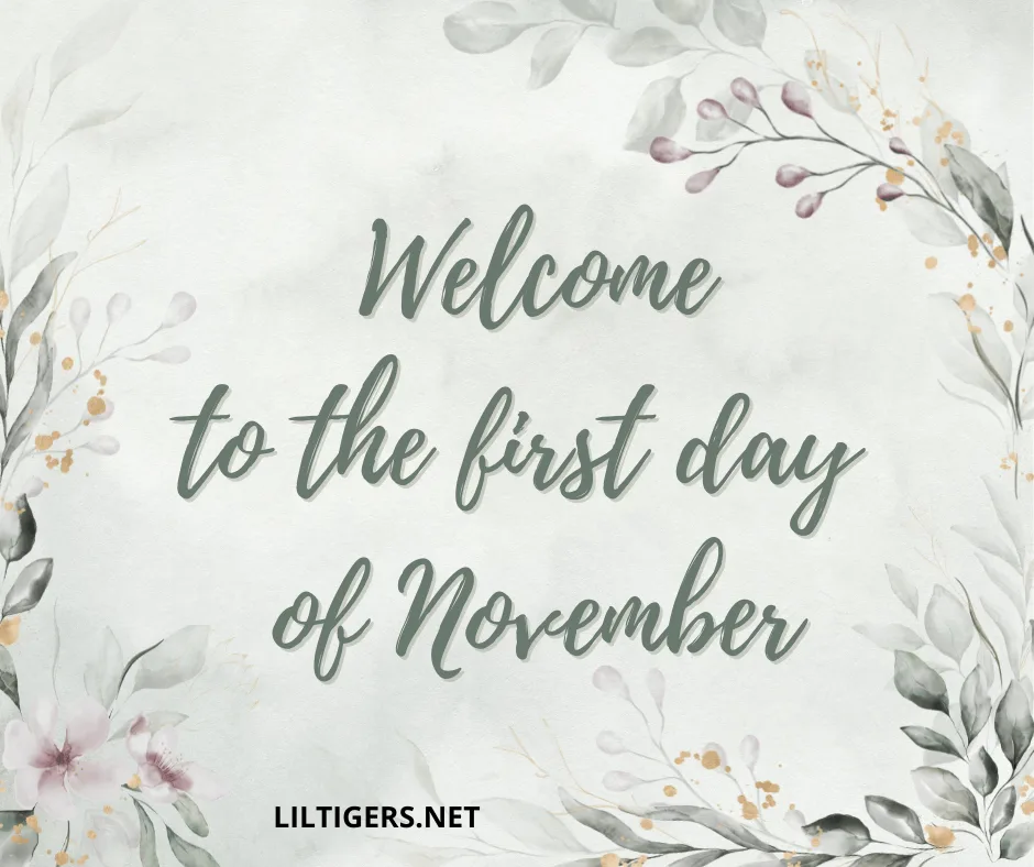 happy november quotes