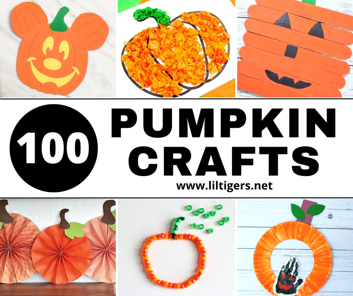 Best Pumpkin Crafts and Activities for Kids - Lil Tigers