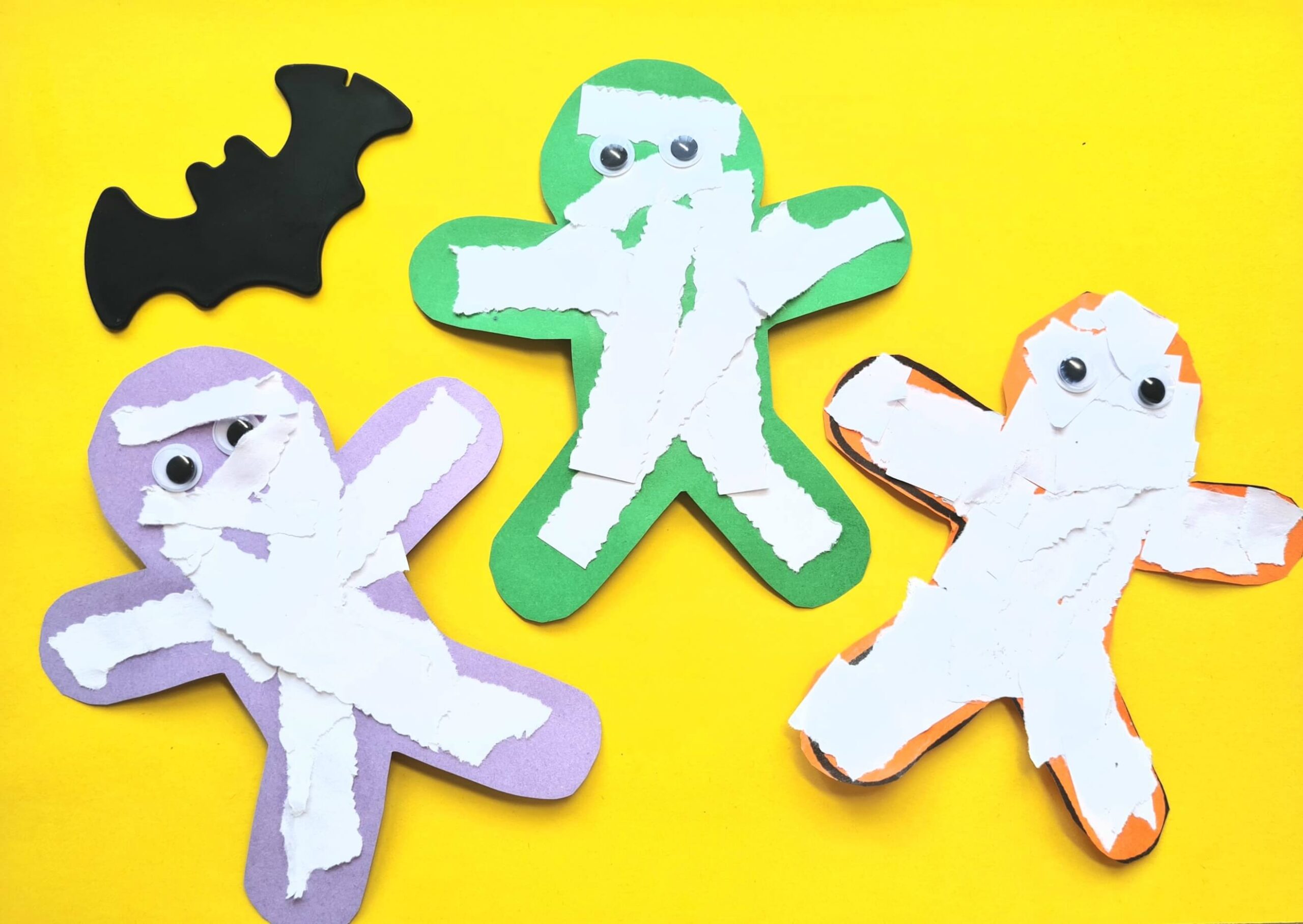 free printable preschool mummy craft