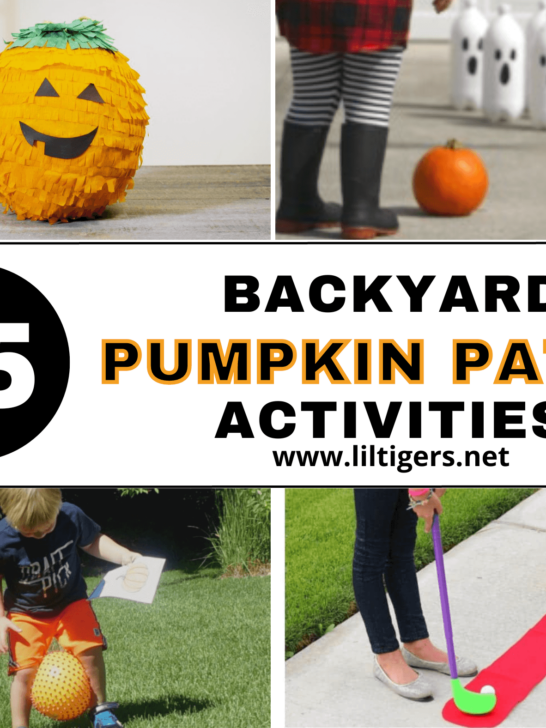 backyard pumpkin patch ideas and activities