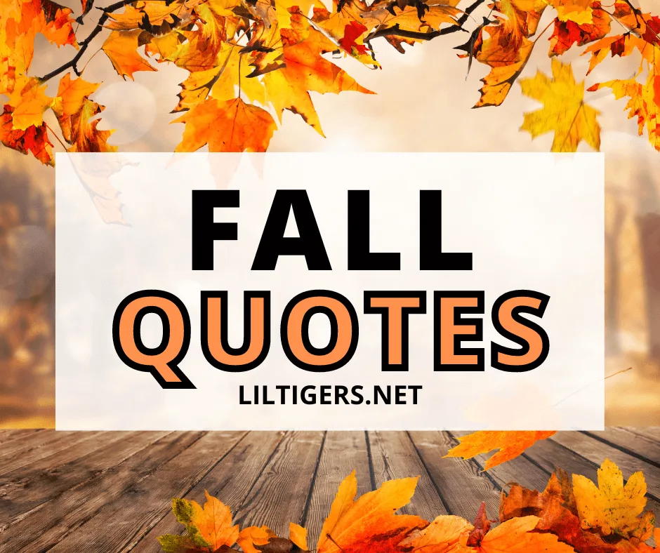 best fall quotes for kids