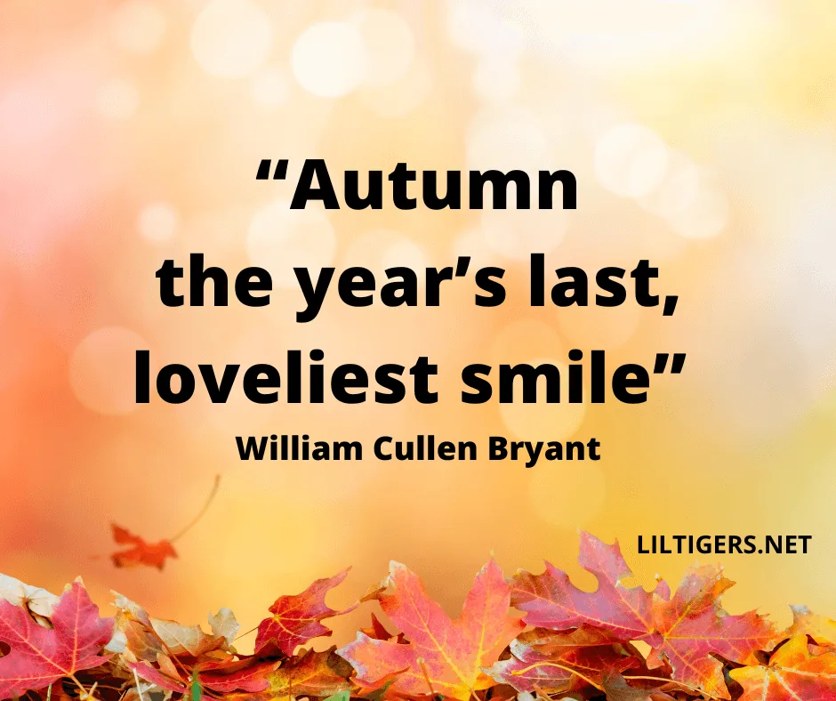 fall sayings for kids