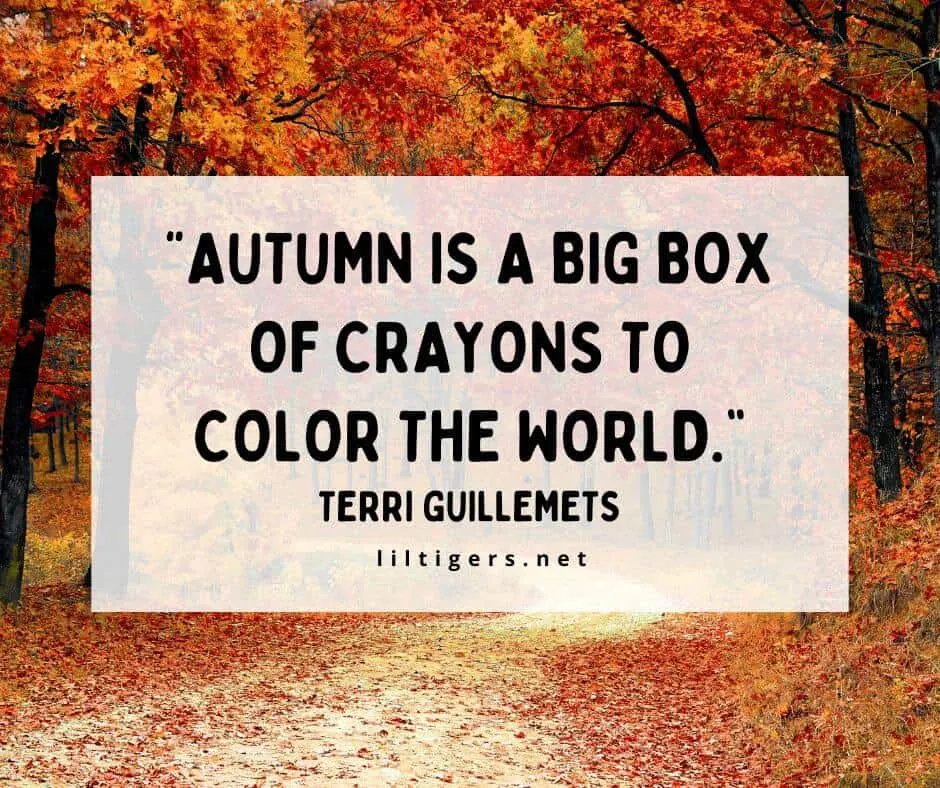 Happy Fall Quotes for kids