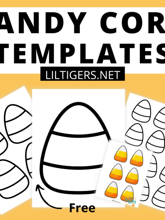 free candy corn printable