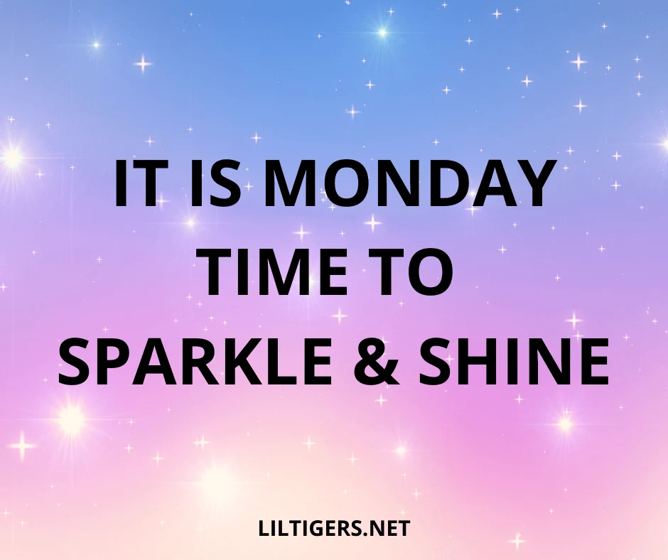 hello monday sayings for kids