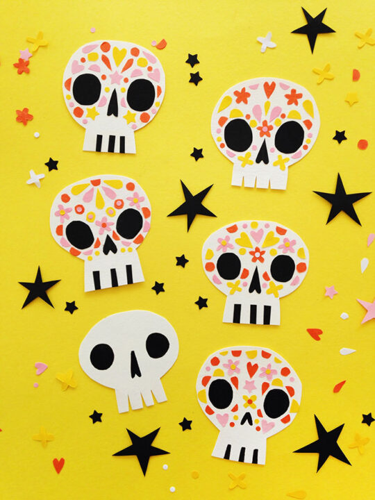 35 Best Day of the Dead Crafts for Dia de Los Muertos - Lil Tigers