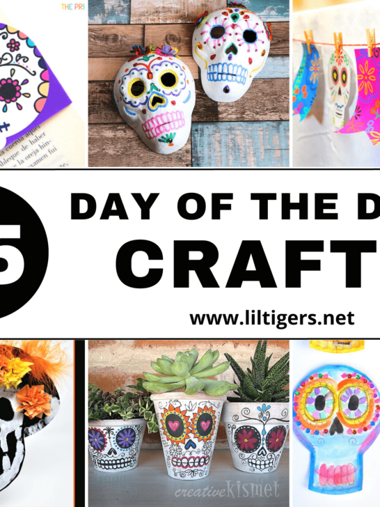 diy dia de los muertos crafts for kids