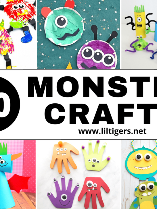 easy monster crafts for kids