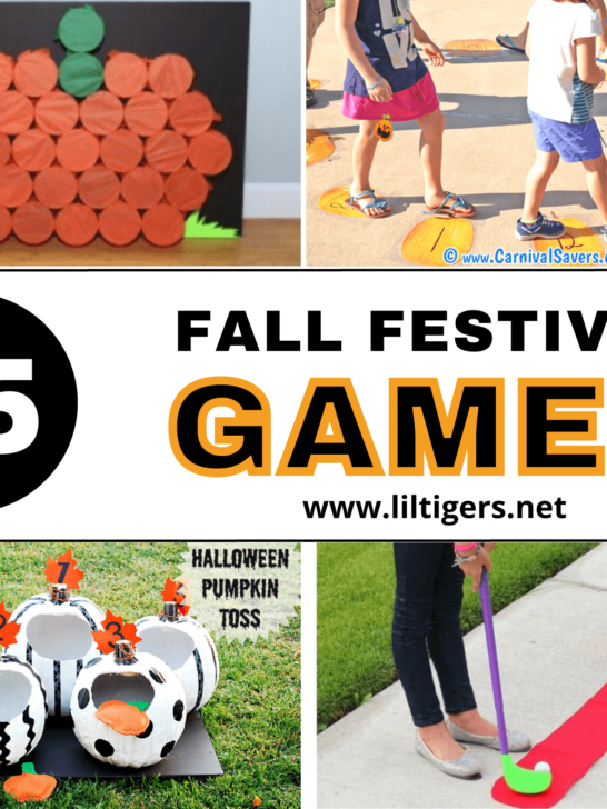 fun fall festival games for kids