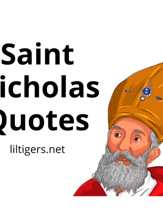 St. Nicholas Quotes for Kids