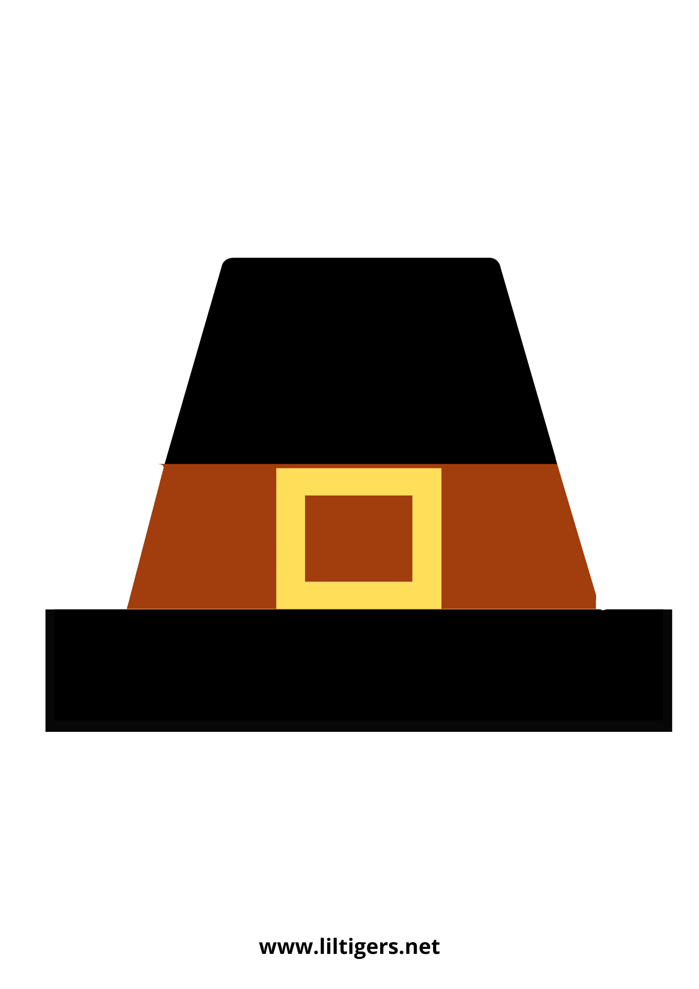 pilgrim hat template