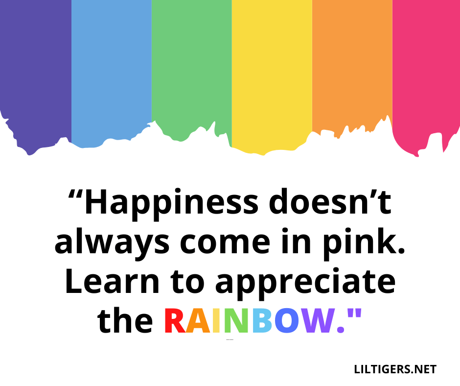 motivational quotes on rainbows