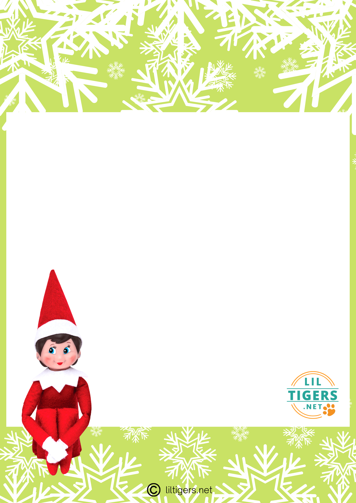 26 Editable Elf Letter Template KirenvirHaania