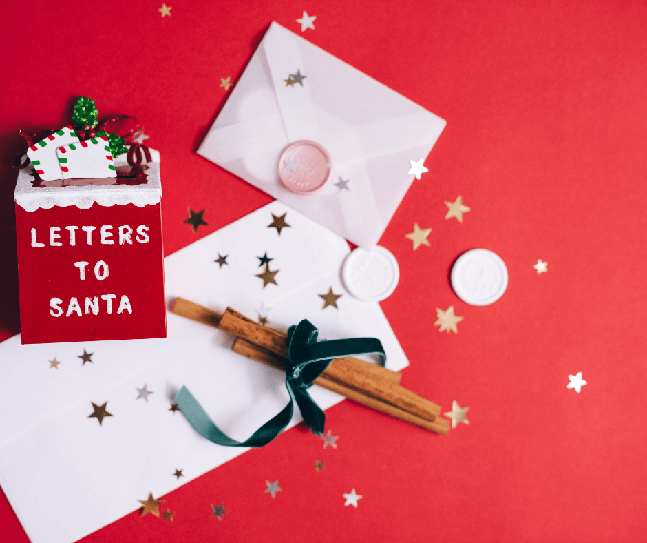 letter to santa 12 days before christmas activity