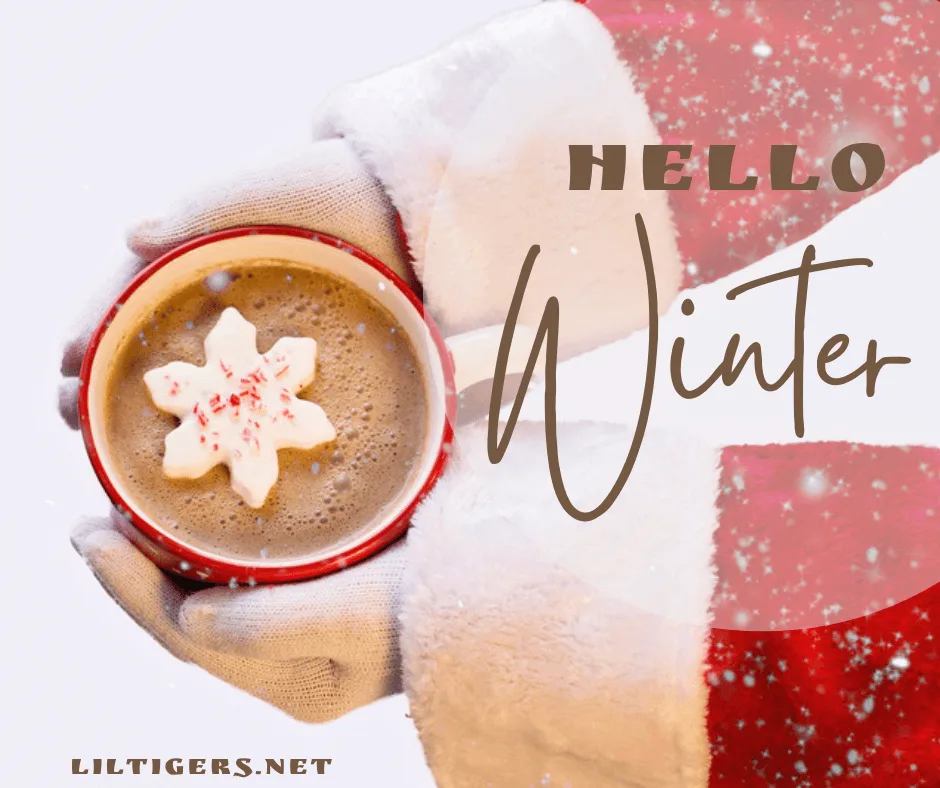 hello winter quotes and sayings