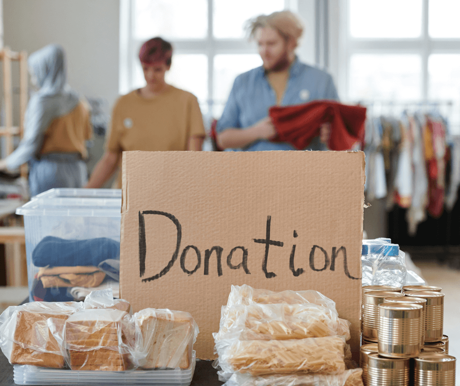 donate to charity christmas activity 12 days