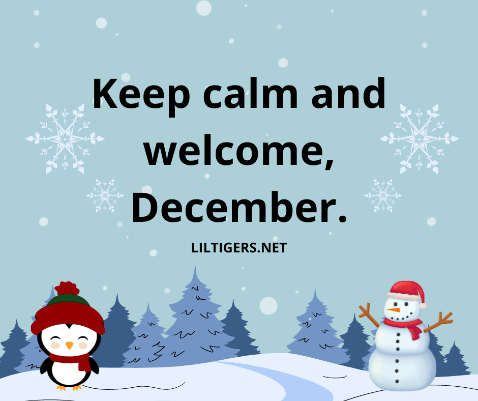 welcome december quotes