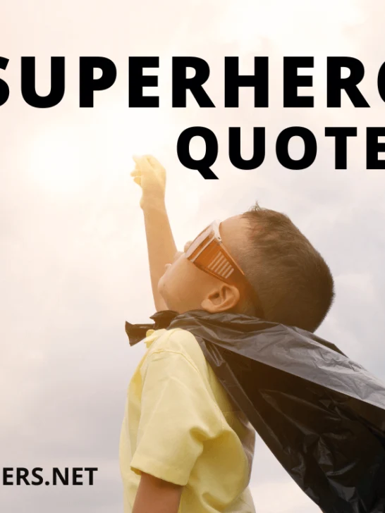 superhero quotes for kids