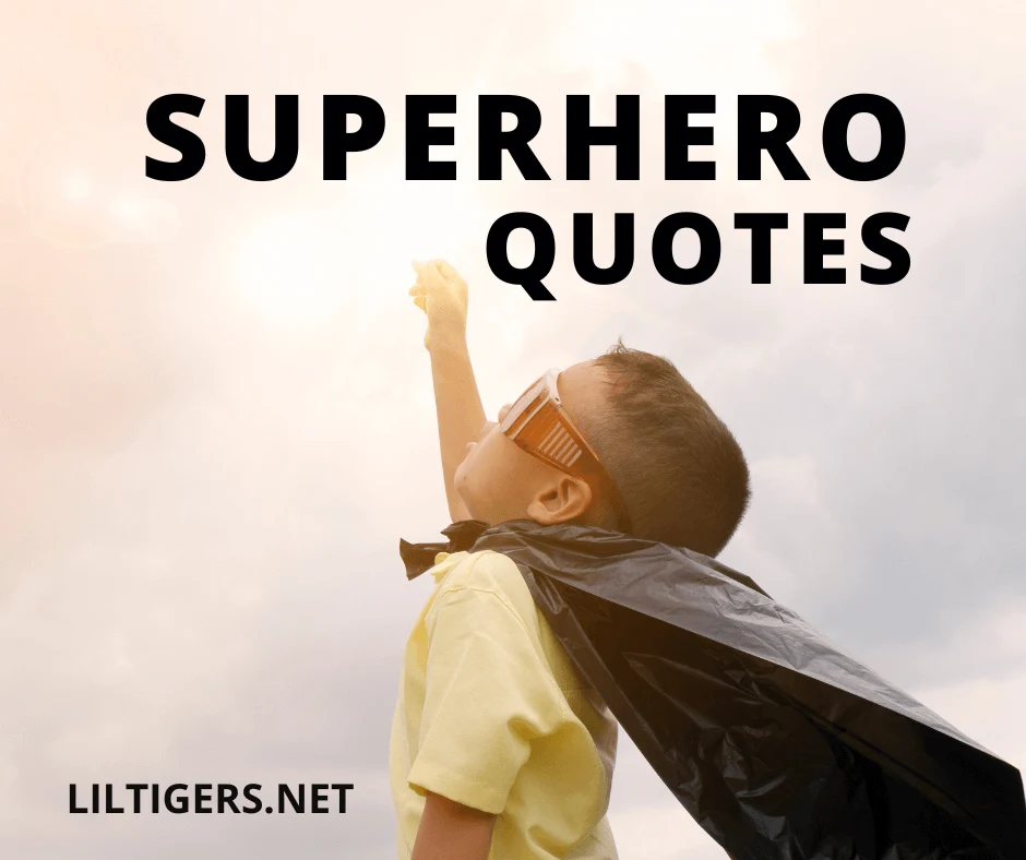 superhero quotes for kids