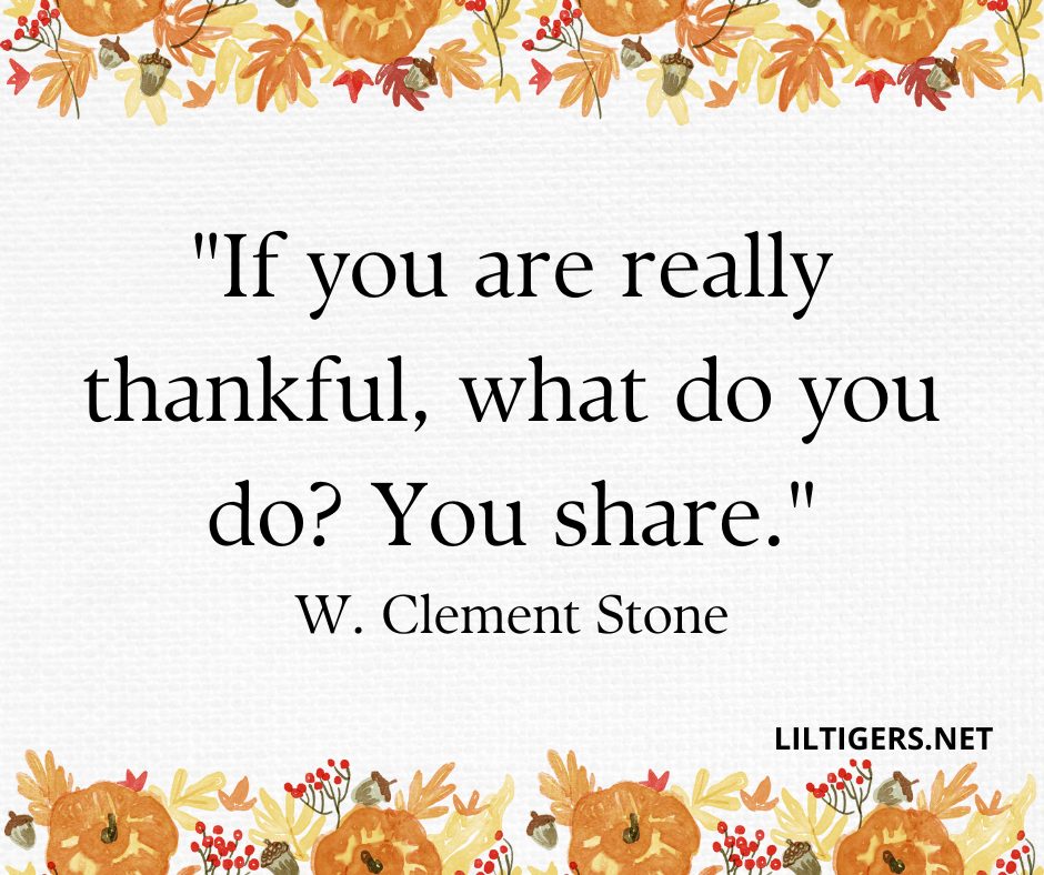 motivationla quotes about Thanksgiving