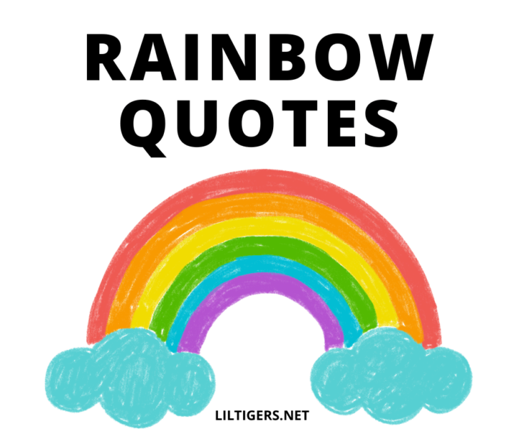 85 Best Rainbow Quotes and Sayings to Inspire Lil Tigers