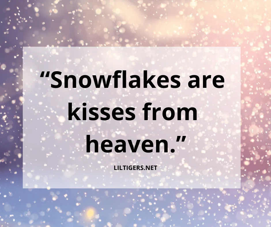cute snow sayings for kids