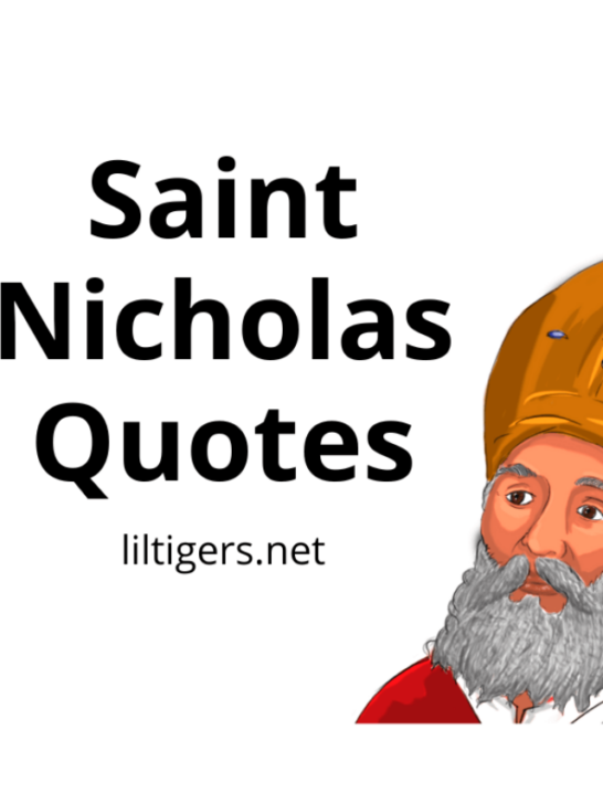 St. Nicholas Quotes for Kids