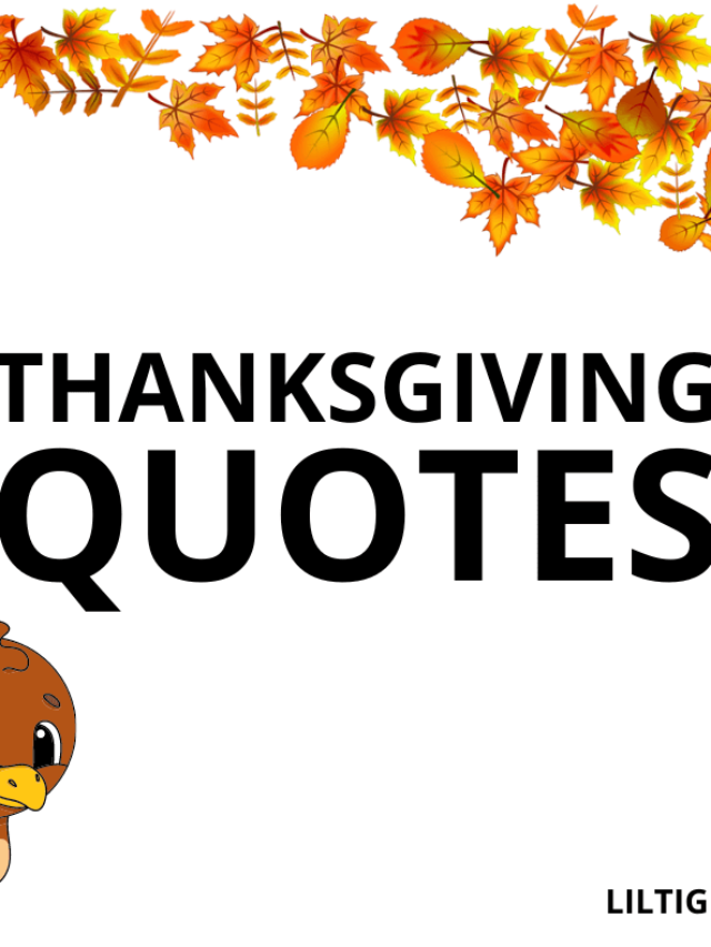 120 Thanksgiving Quotes for Kids