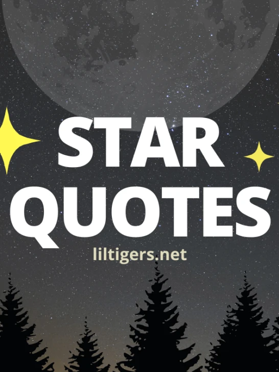 cute star quotes for kids