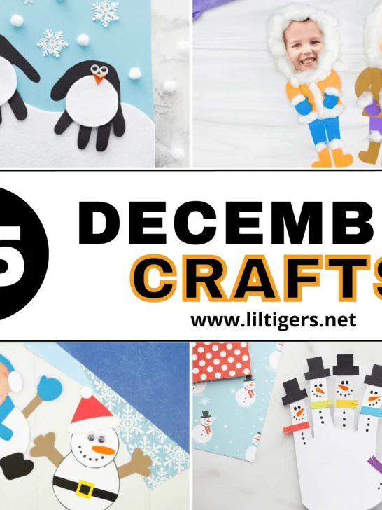 kids december craft projects