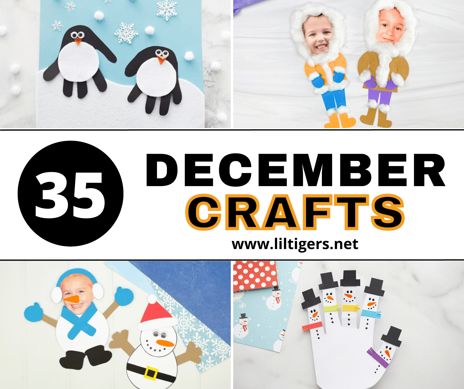 kids december craft projects