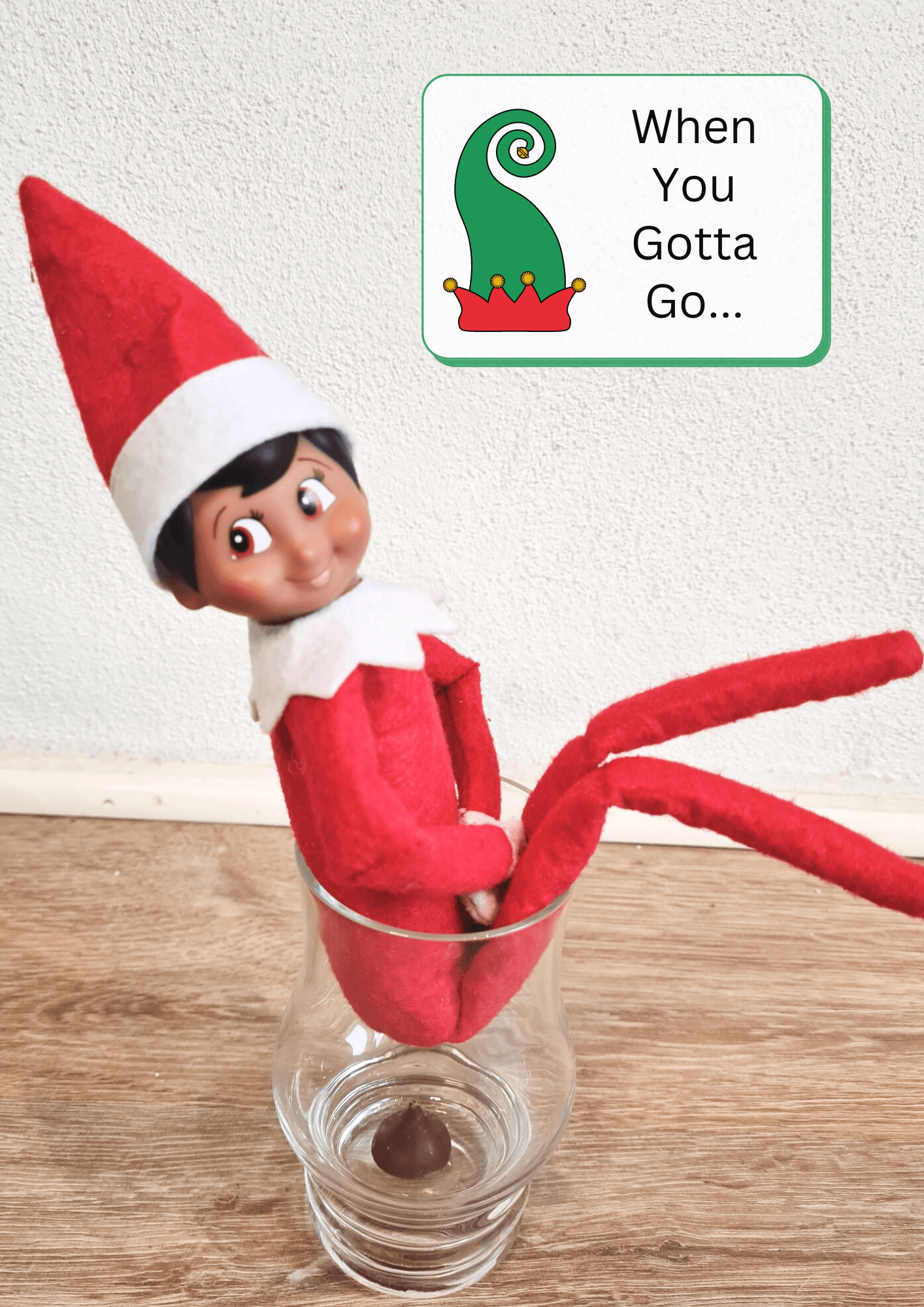 free printable Elf on the shelf saying cards