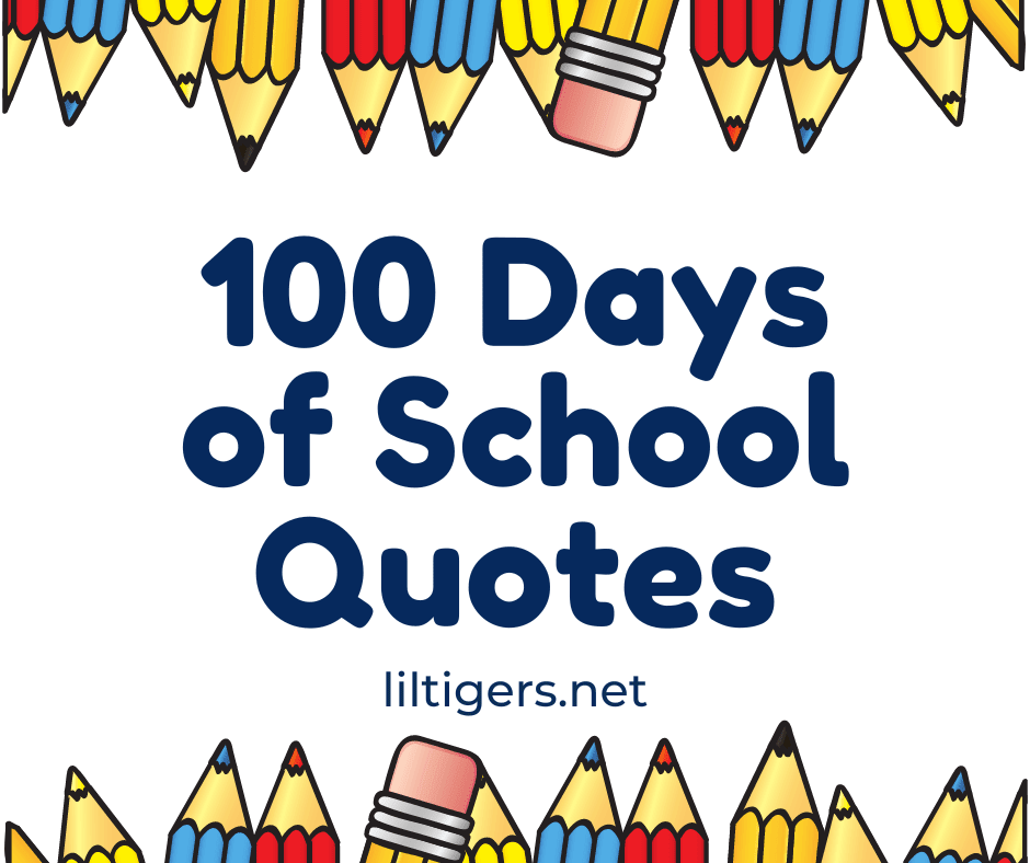 happy 100 days of school quotes