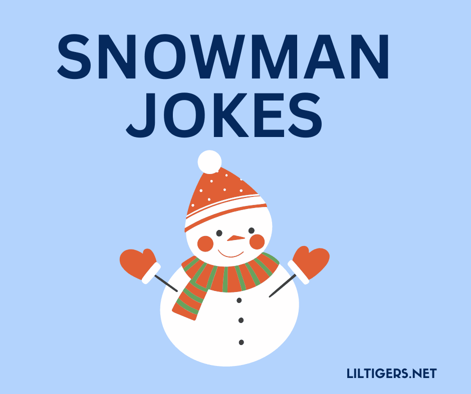 funny snowman jokes for kids