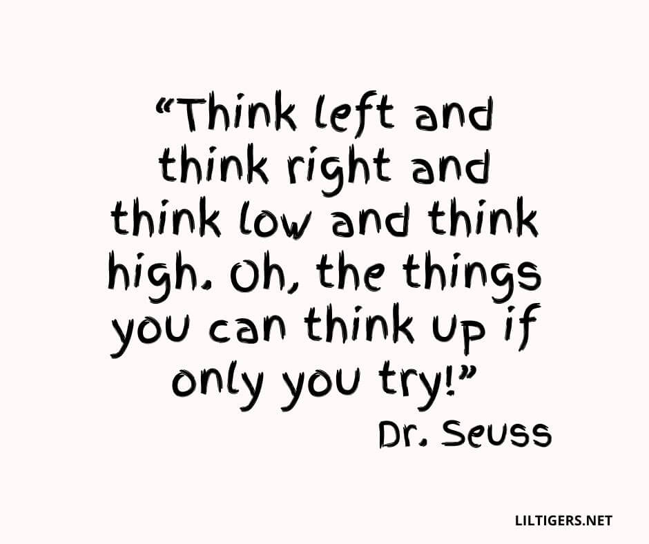 inspiring Dr. Seuss Quotes for kids