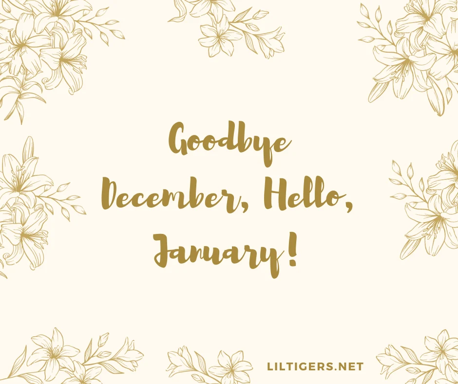 welcome january quotes