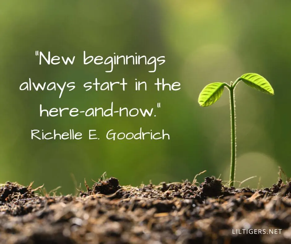 new beginning captions for kids