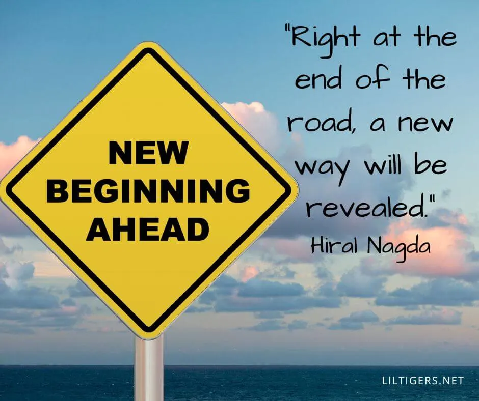 new beginning phrases